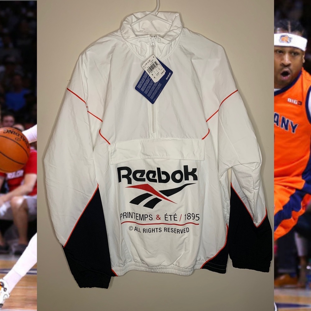 Reebok seasonal rain jacket wind breaker NEW w/tag